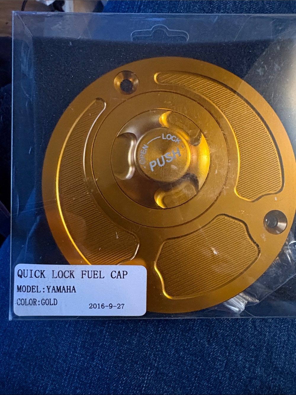 Yamaha Motorcycle Quick Lock Fuel Cap (Not in Car Audio Category)